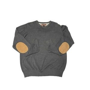 Mott & Grand Sweater Long Sleeve Padded elbows patches XL‎